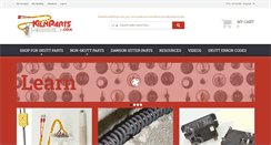 Desktop Screenshot of kilnparts.com